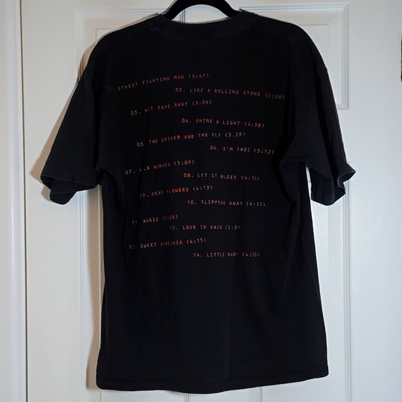 Vintage 1995 Rolling Stones Stripped Tour Tee XL Brockum Band Shirt - Picture 3 of 7